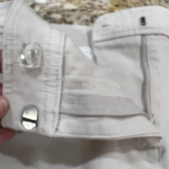 PRICE DROP!!  Talbots  Skirt with CARGO POCKETS Tan 12P - Gently LOVED - EUC - Picture 7 of 12